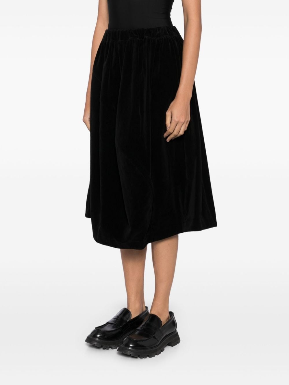 panelled midi skirt - 3