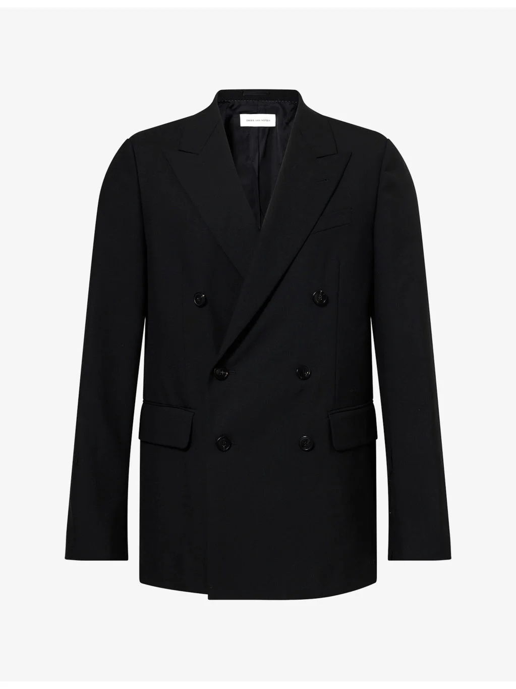 Barry Double-Breasted Wool Blazer - 1