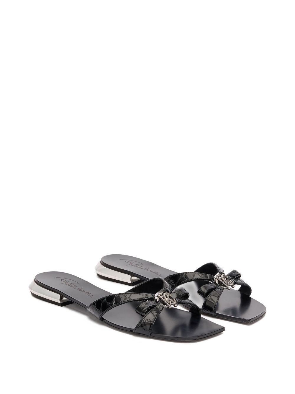 embellished flat sandals - 2