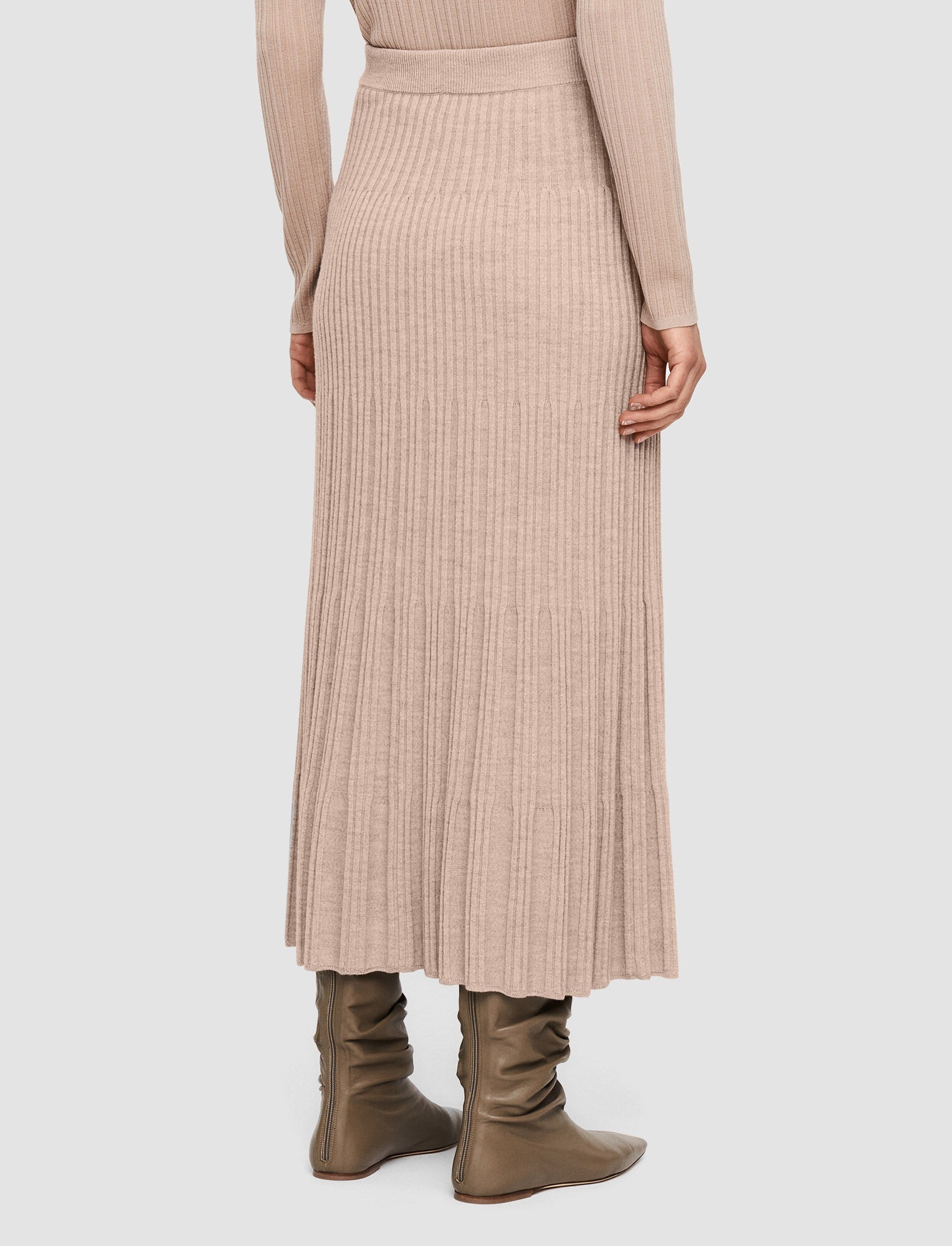 Merino Rib Skirt - 3