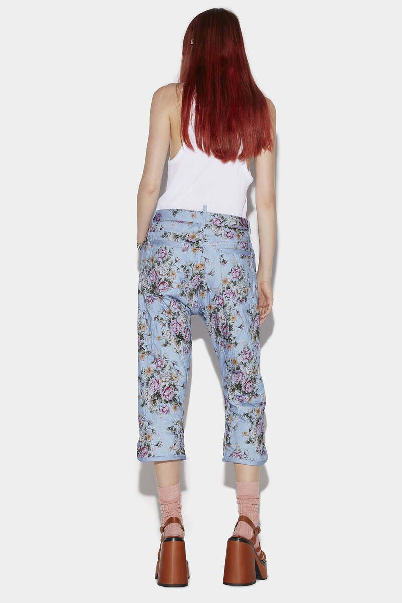 DSQUARED2 LIGHT FLOWER WASH KAWAII JEANS outlook