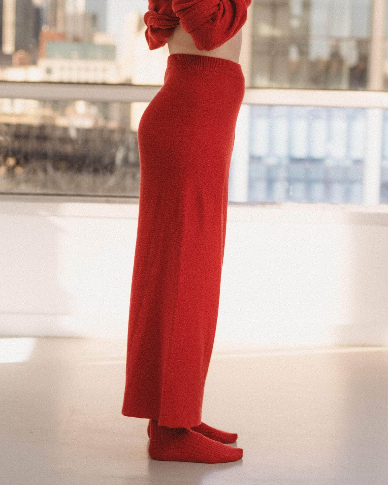Soar Purl Pants - Recycled Cashmere - 3