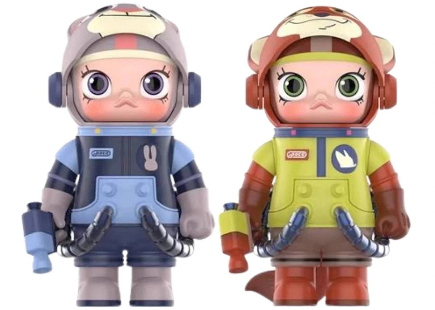 Pop Mart Mega Space Molly Zootopia Judy & Nick Set 100% - 1