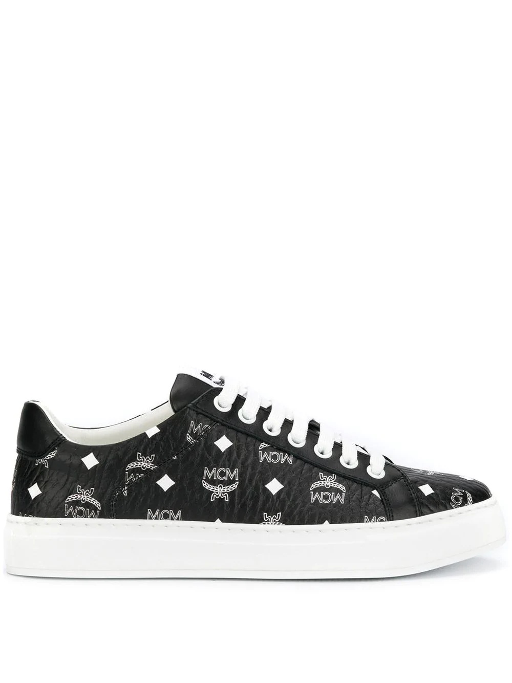 logo low-top sneakers - 1