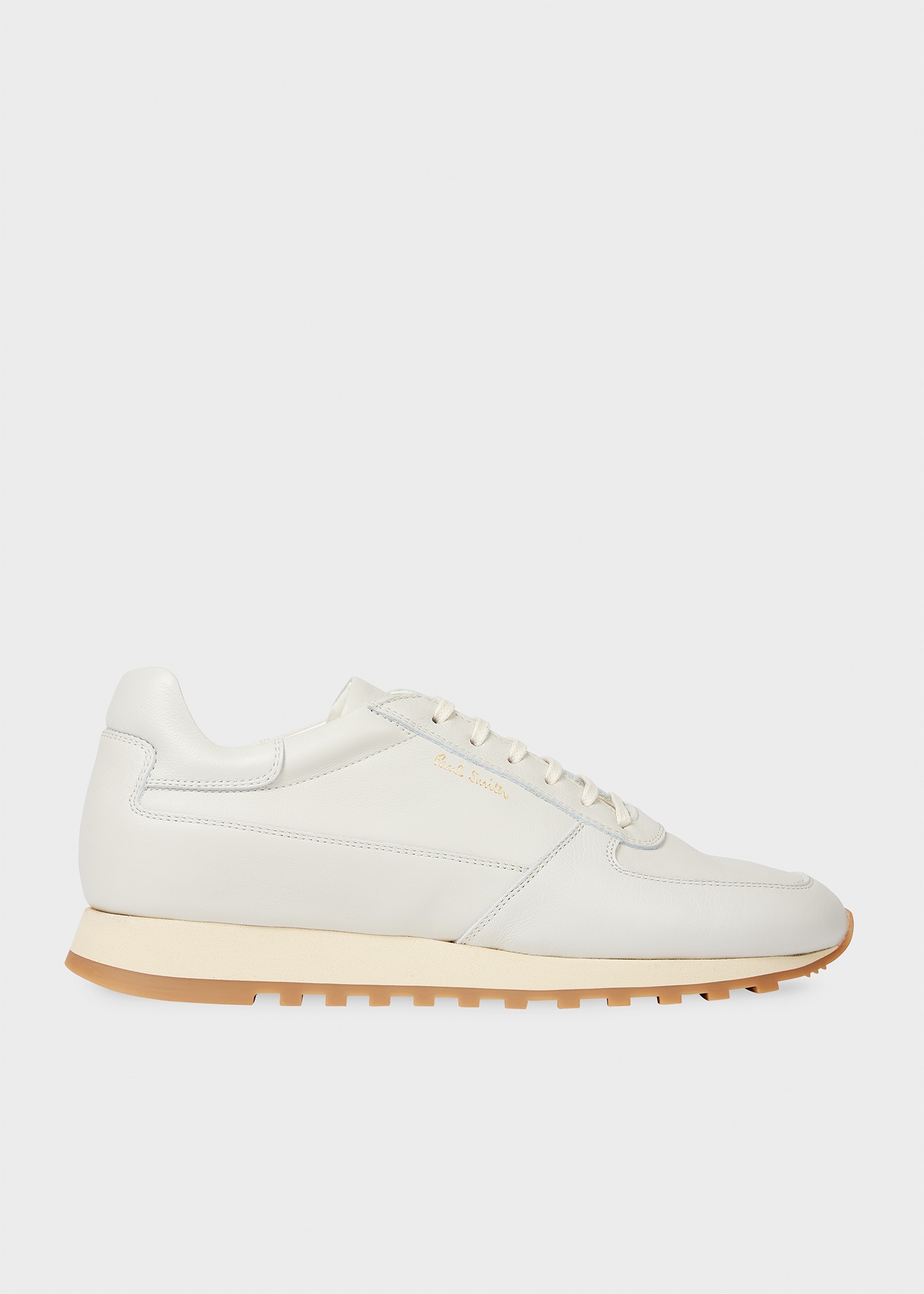 Women's Stone 'Velo' Leather Retro Trainers - 1
