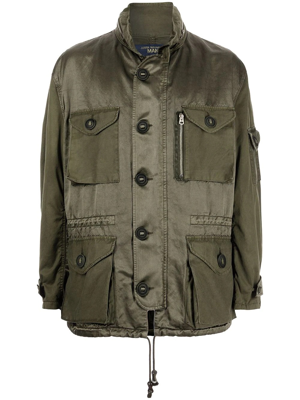 multi-pocket utility jacket - 1