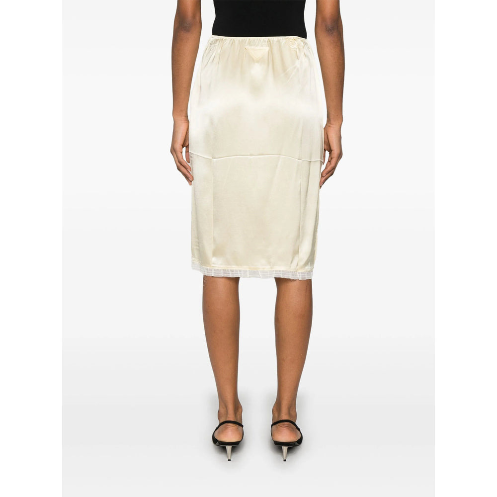 Prada Yellow Skirts - Straight Skirts Women - 5