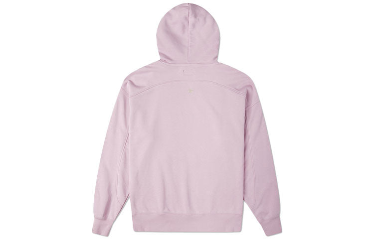 (WMNS) Converse Star Chevron Pocket Hoodie 'Pink' 10023083-A02 - 2