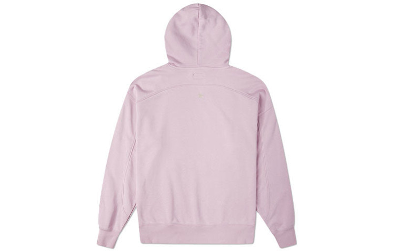 Converse (WMNS) Converse Star Chevron Pocket Hoodie 'Pink' 10023083-A02 outlook