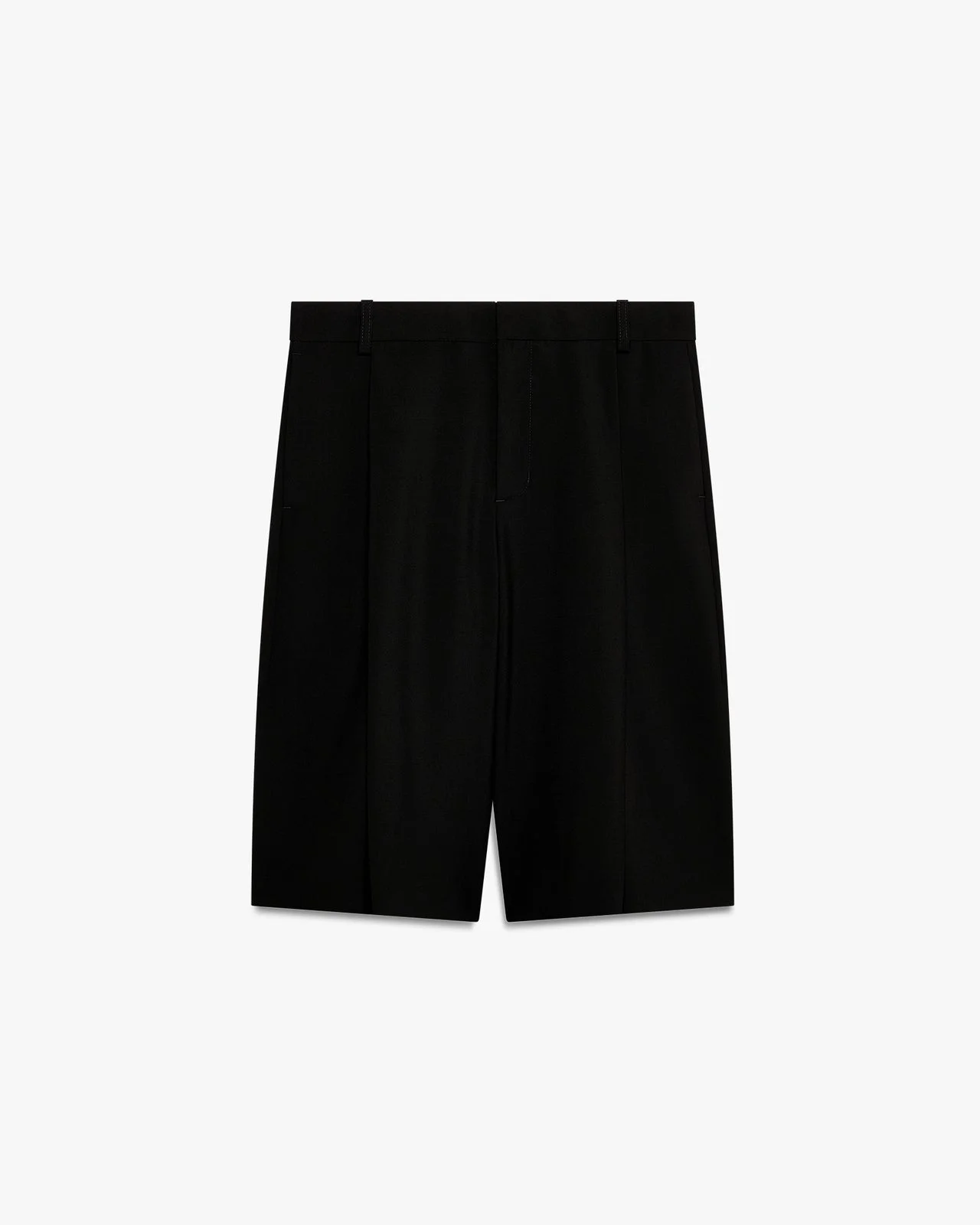 Black Pleated Baggy Shorts | Casablanca Paris - 1