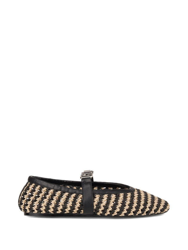 woven ballet flats 1
