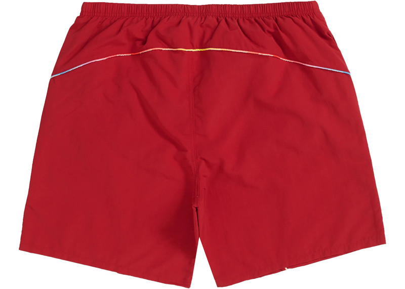 Supreme Supreme Gradient Piping Water Short Red outlook