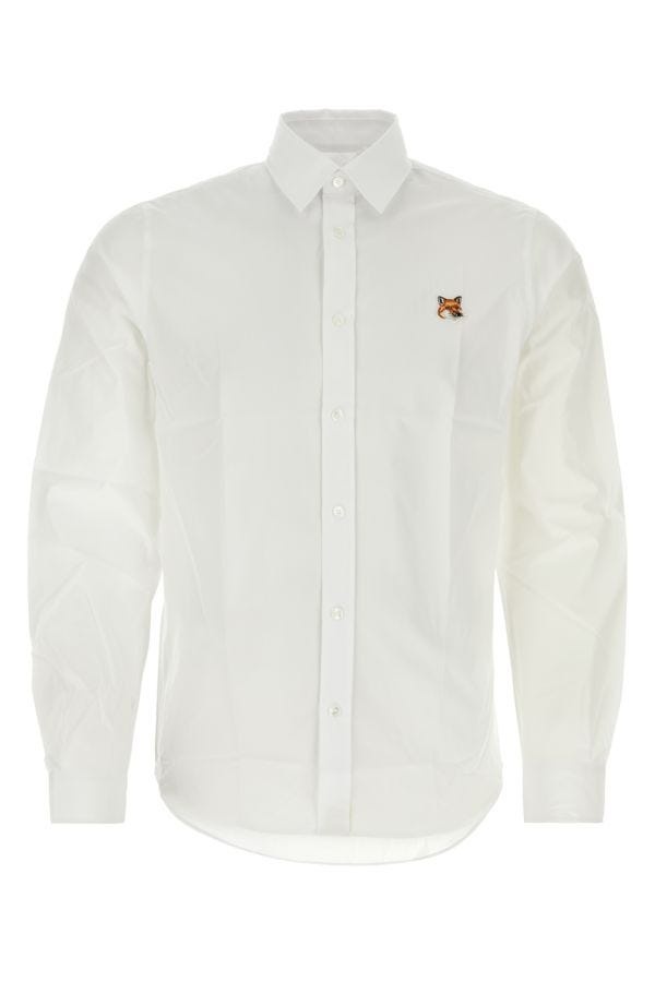 White poplin shirt - 1