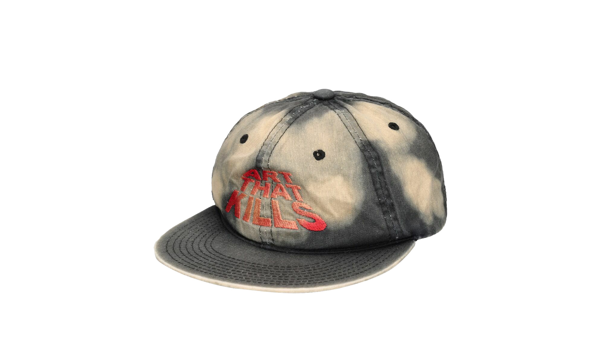 Art That Kills Trucker Hat "Sunfaded Black / Red" - 2