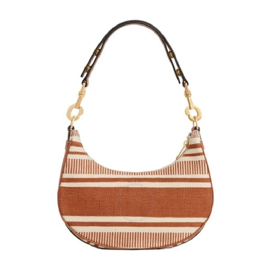 Celine Ava Strap Bag In Striped Textile - 3