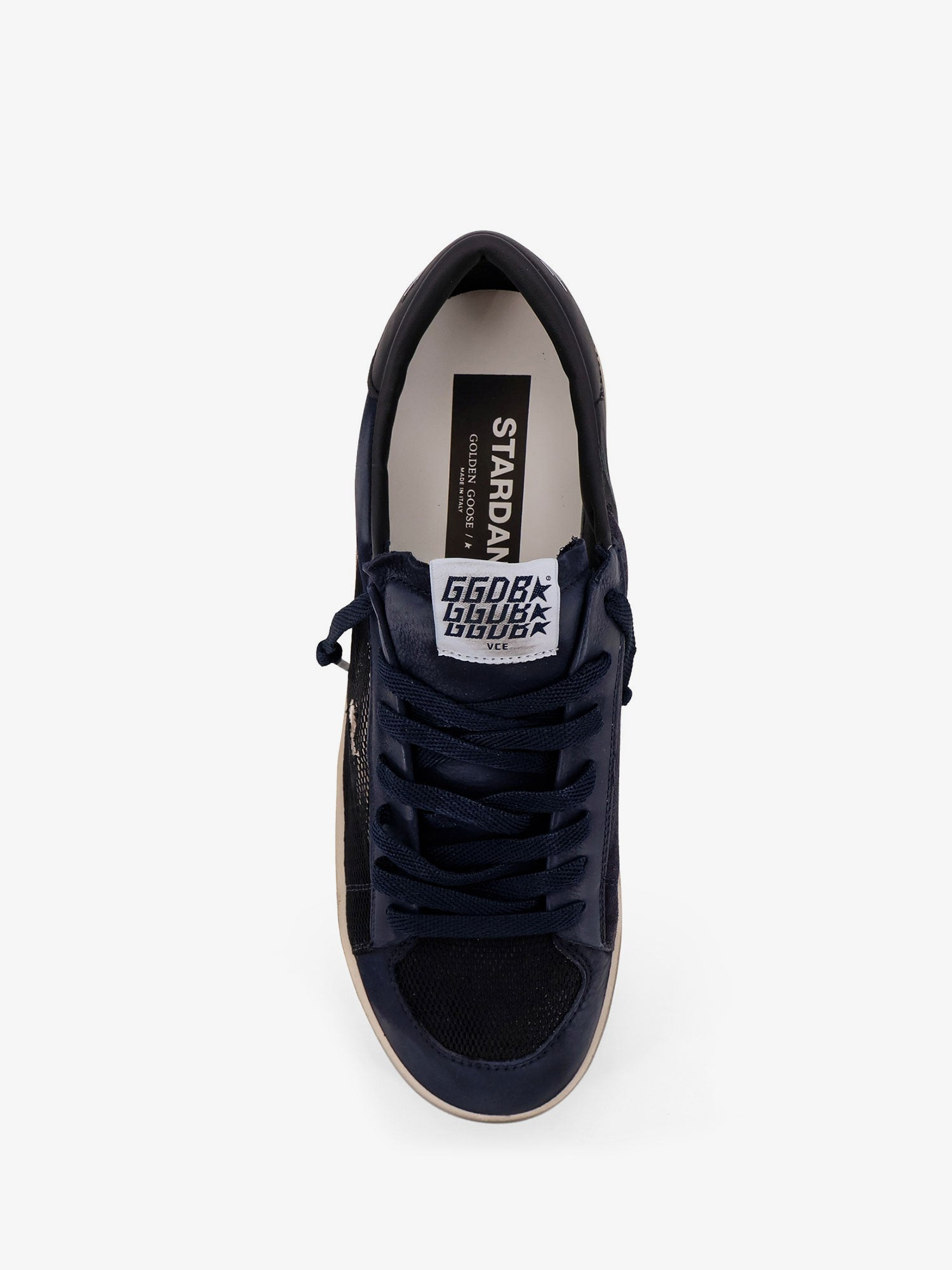 Golden Goose Deluxe Brand Stardan Under Net Star Low-Top Leather Sneakers - 5