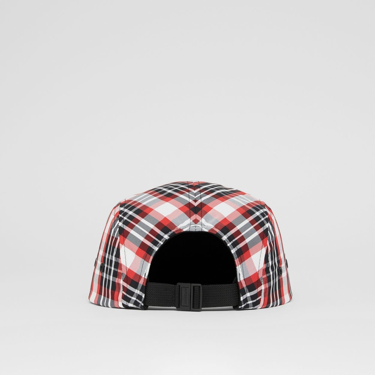 Logo Appliqué Tartan Nylon Cap - 7