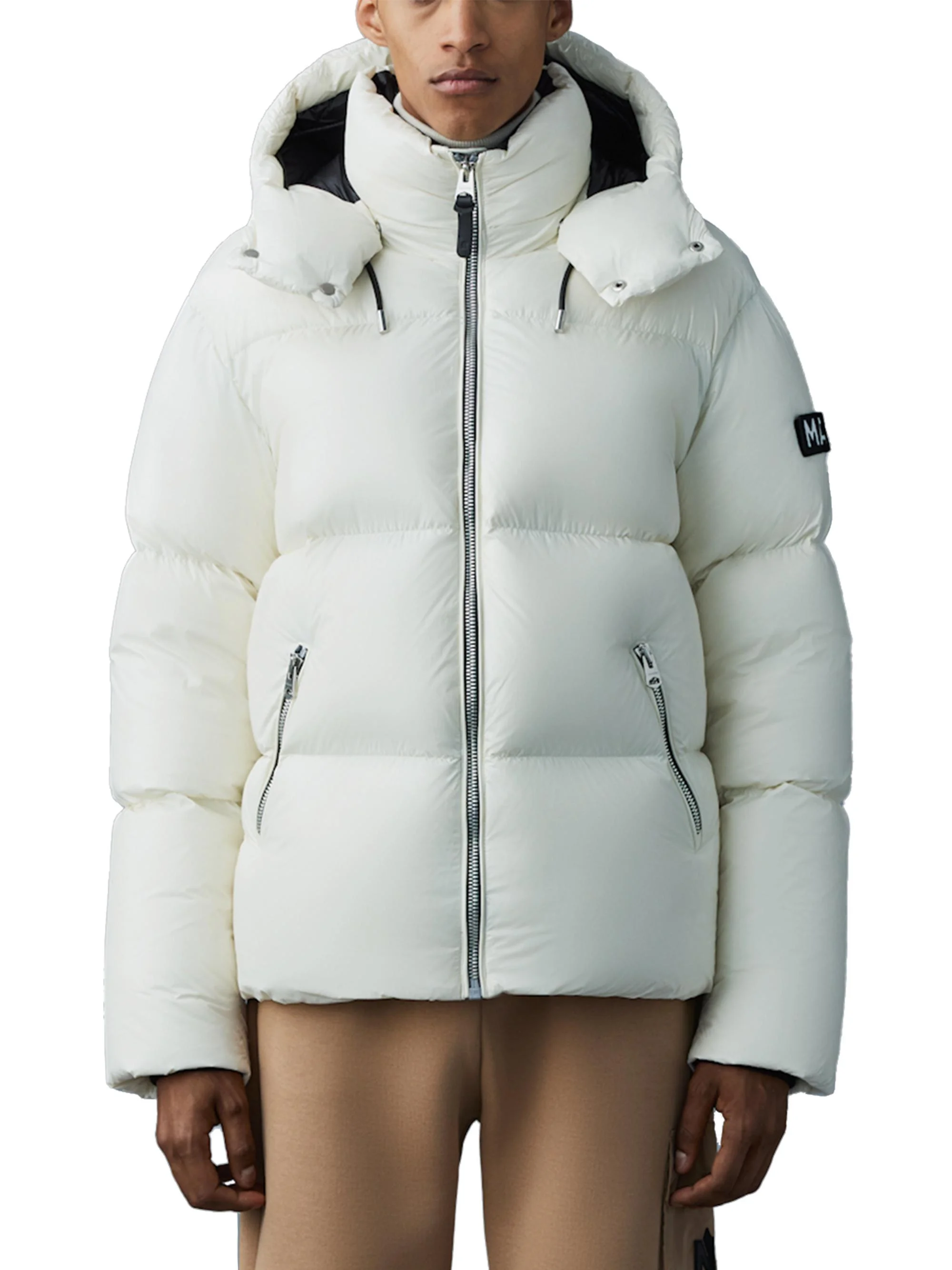 Men's Kent Down Puffer Jacket - Cream - 1