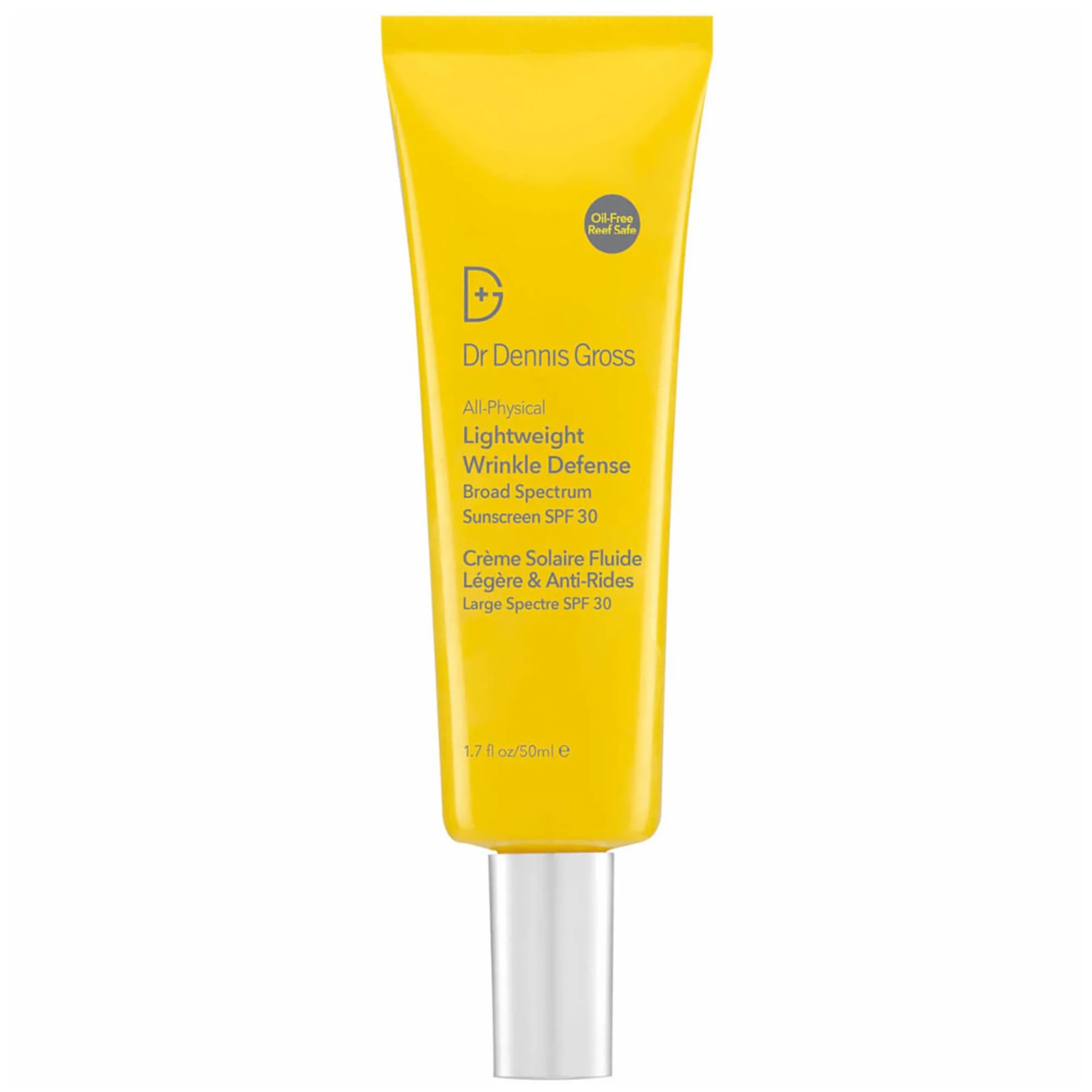 Dr Dennis Gross Skincare All-Physical Lightweight Wrinkle Defense Broad Spectrum Sunscreen SPF 30 1. - 1