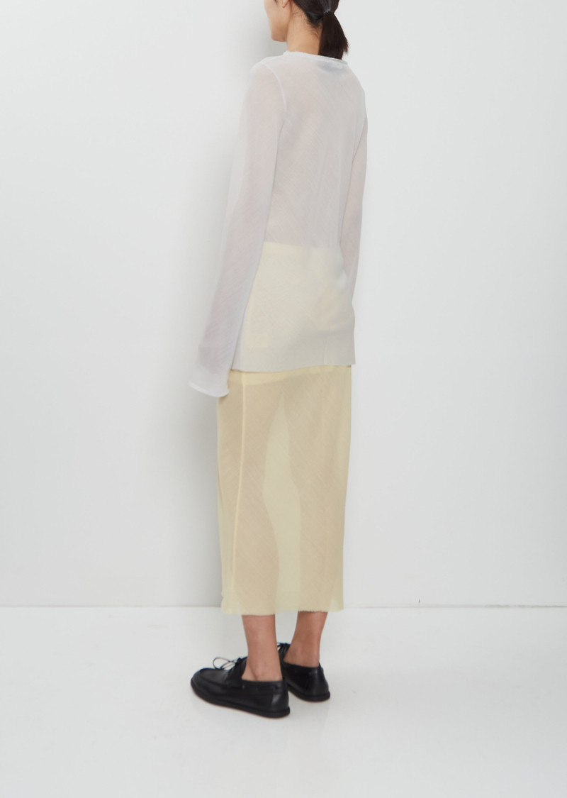 RIER Wool Bias-Cut Top outlook