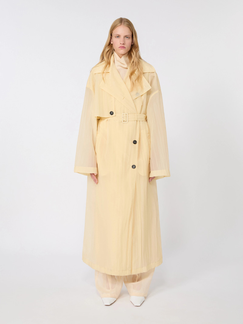 FATA Two-piece technical-fabric trench coat - VANILLA 3