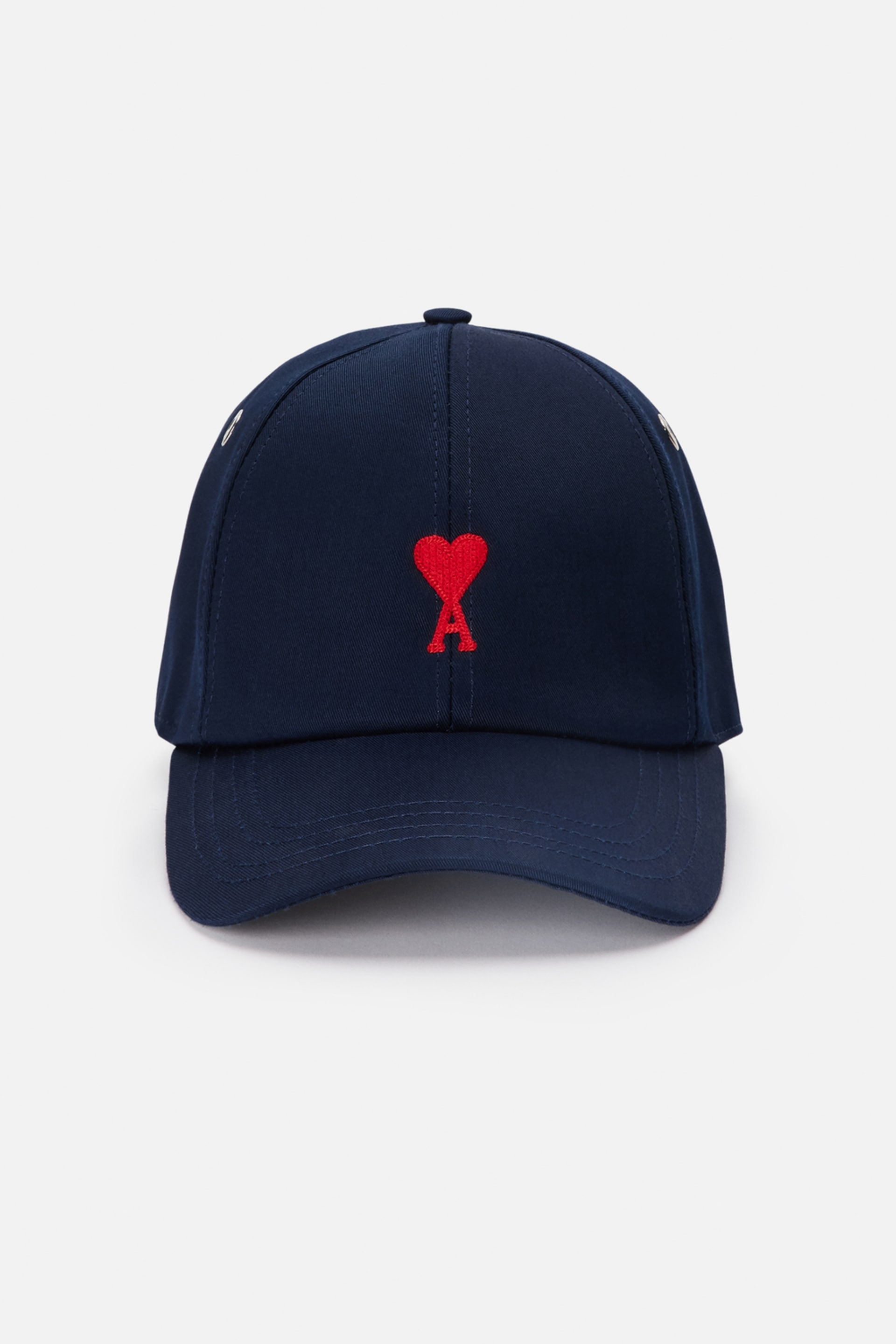 Red Ami de Coeur Embroidery Cap - 1