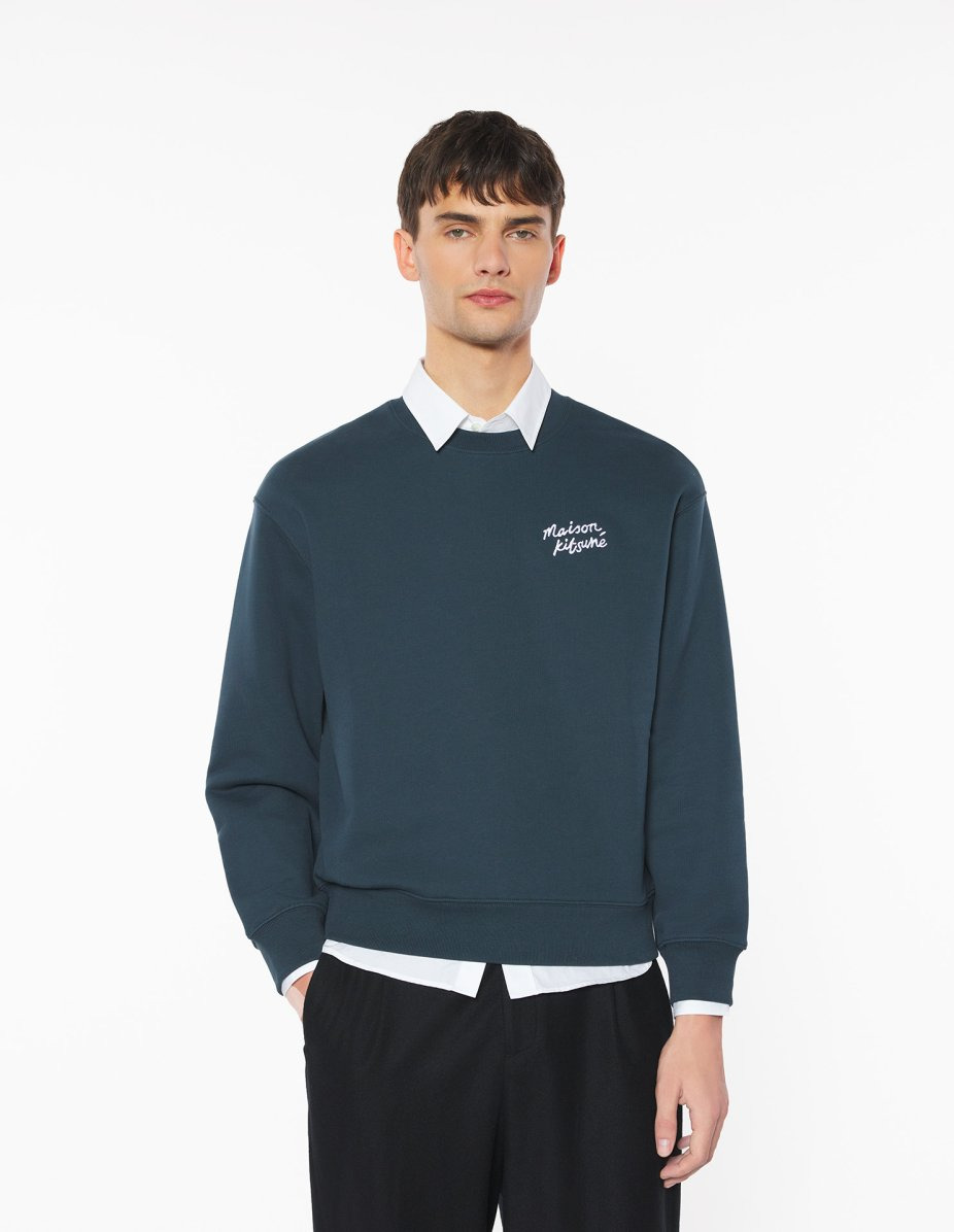 MAISON KITSUNE HANDWRITING COMFORT SWEATSHIRT - 3