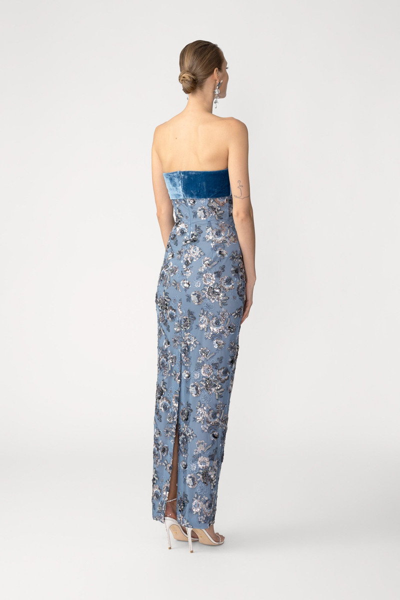 ADRIAN EMBROIDERED GOWN 5