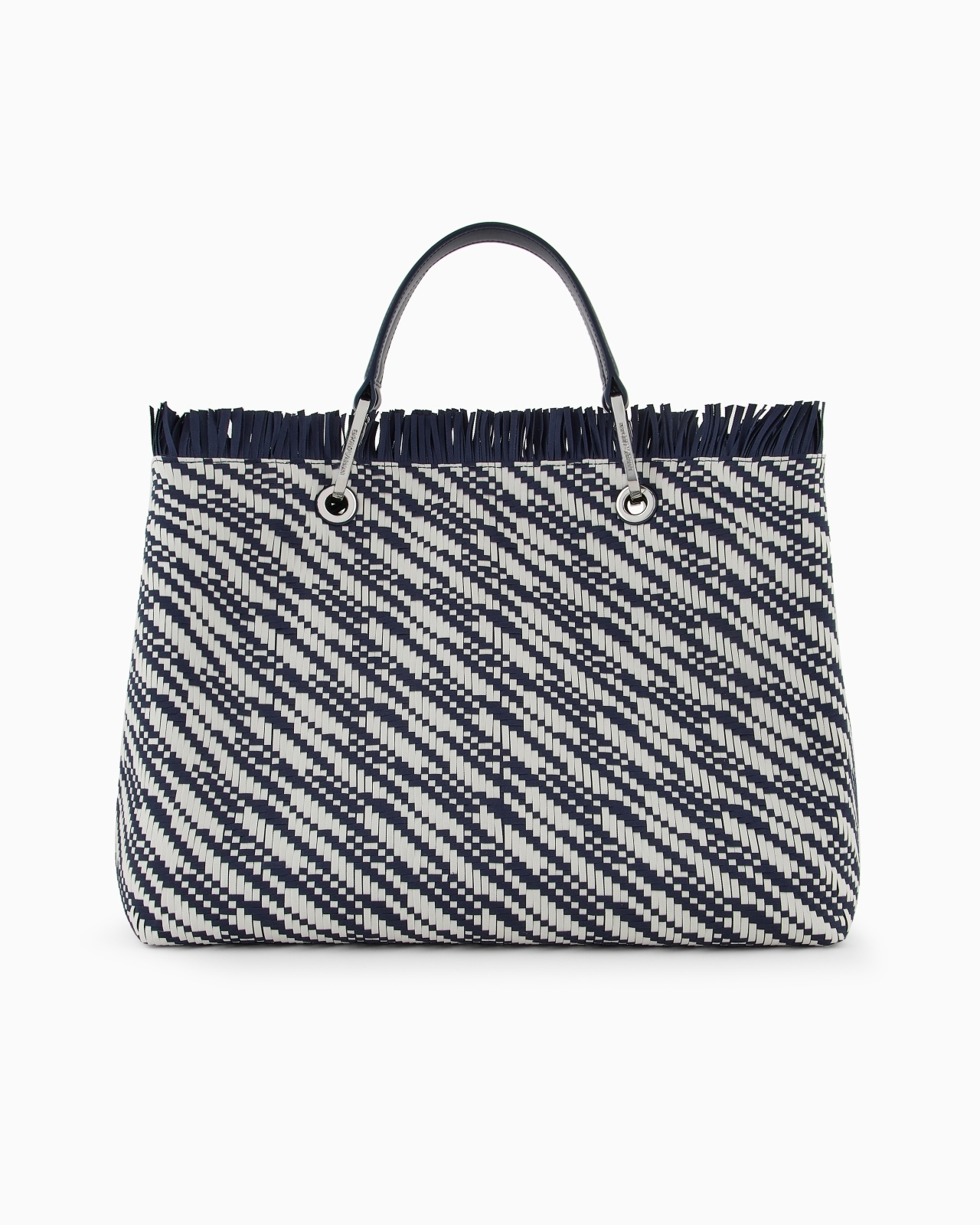 MYEA MEDIUM BASKETWEAVE SHOPPER BAG - 3