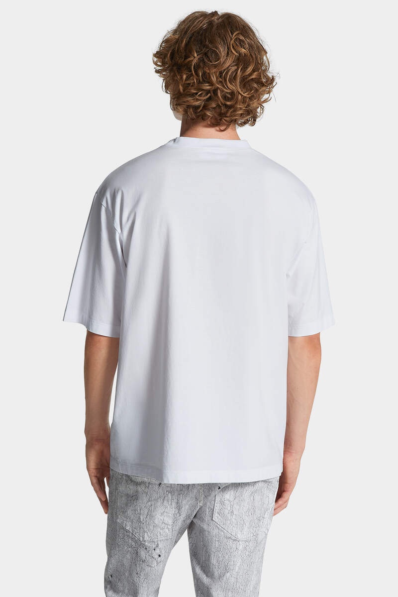 WASH LOOSE FIT CARTOON T-SHIRT - 4