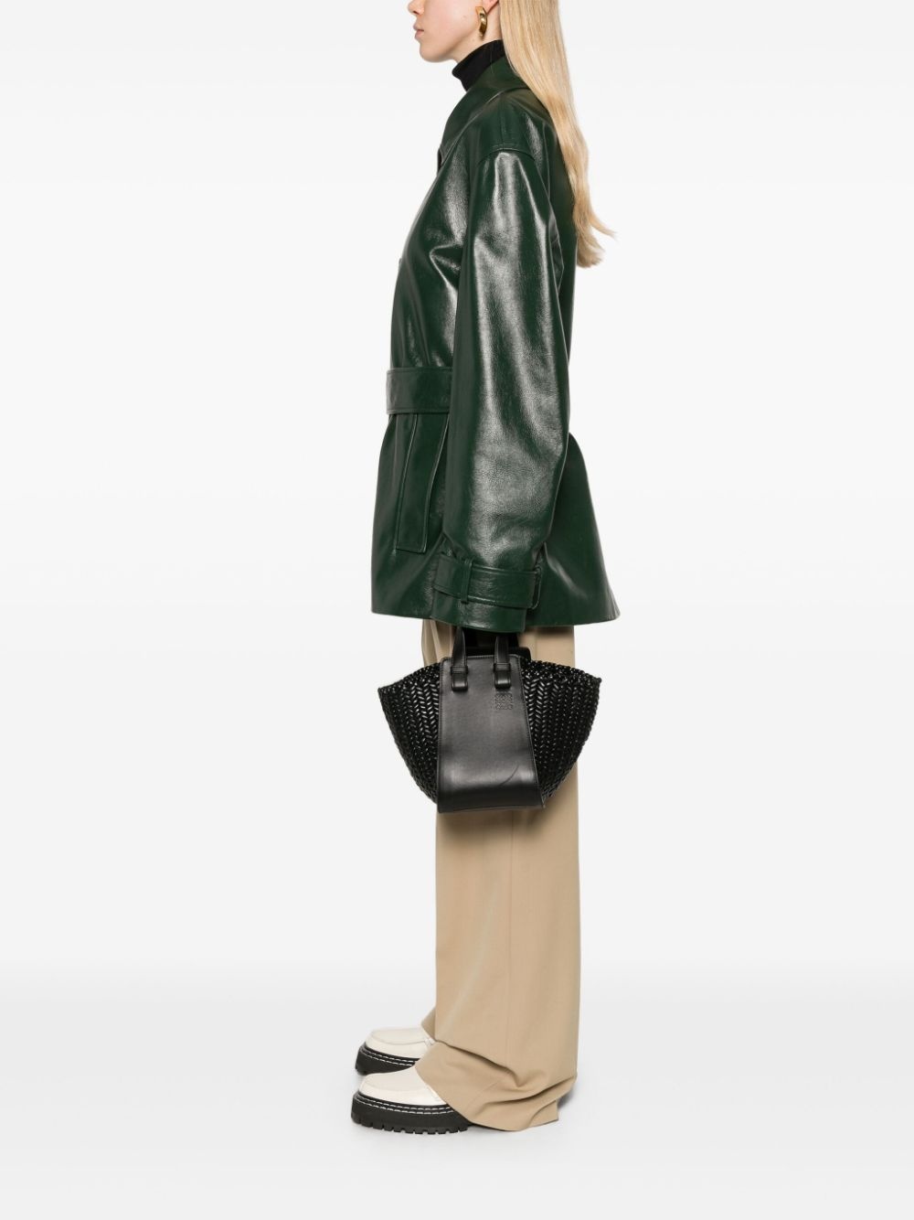 compact Hammock leather bucket bag - 2
