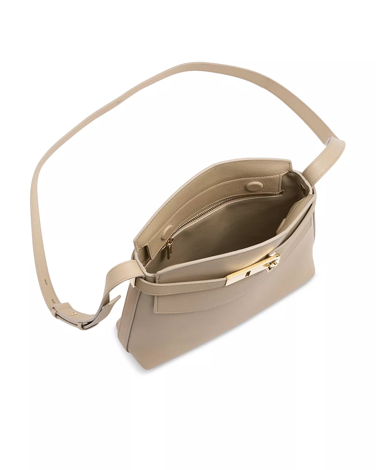 Soft Leather Messenger Bag - 3