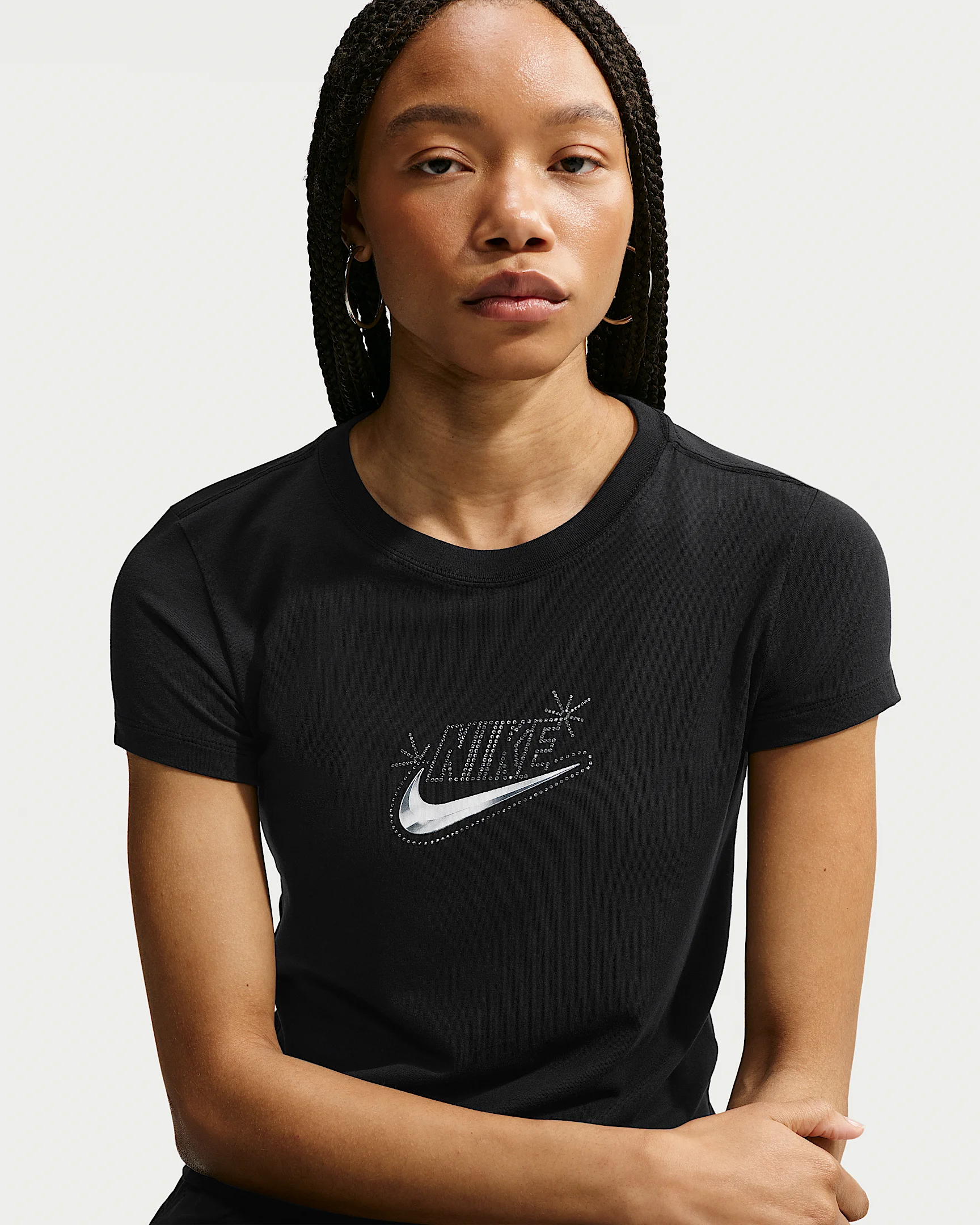 Nike Sportswear Chill Knit Women's Slim Cropped T-Shirt - 1
