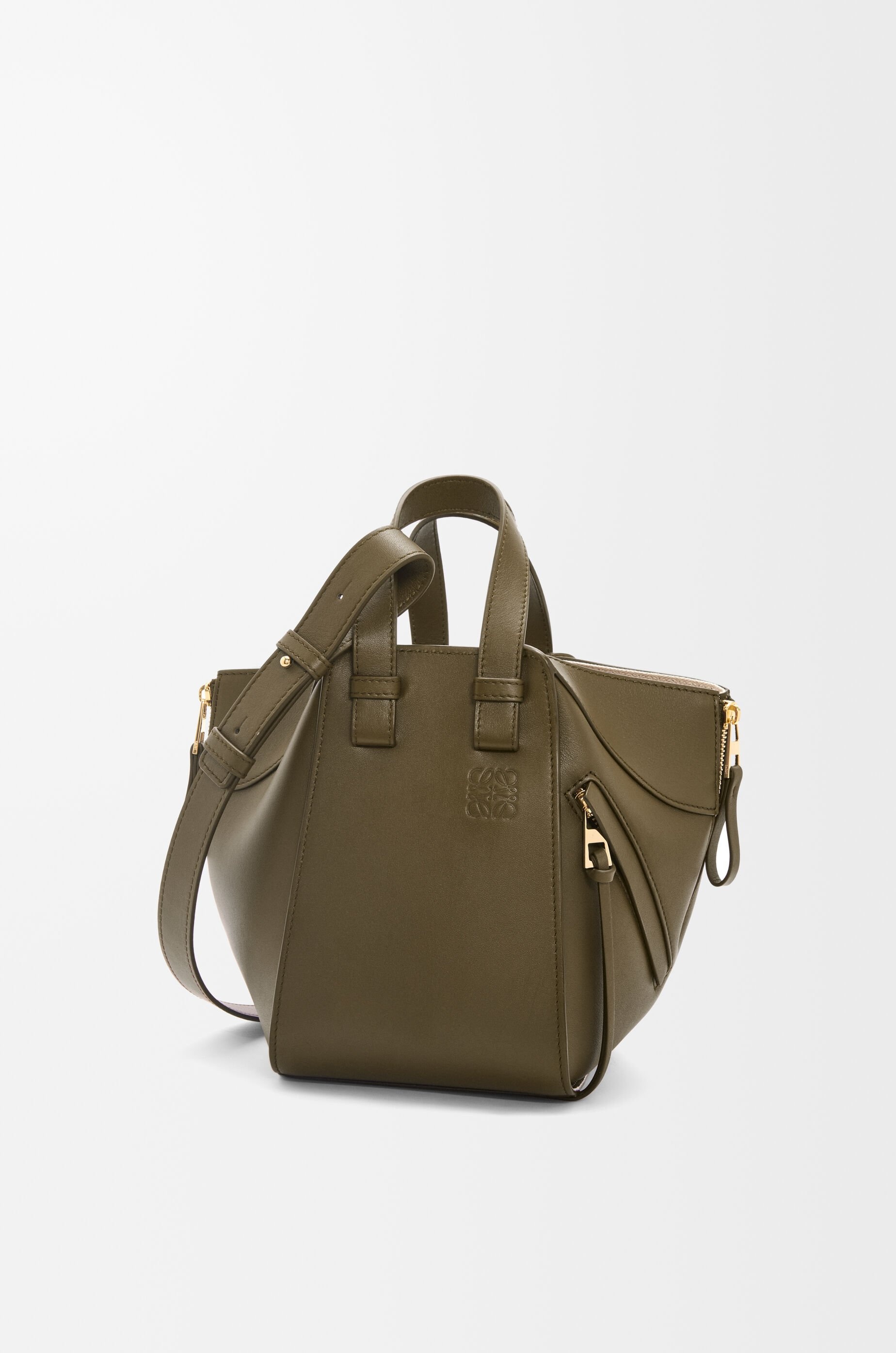 Compact Hammock bag in classic calfskin - 4