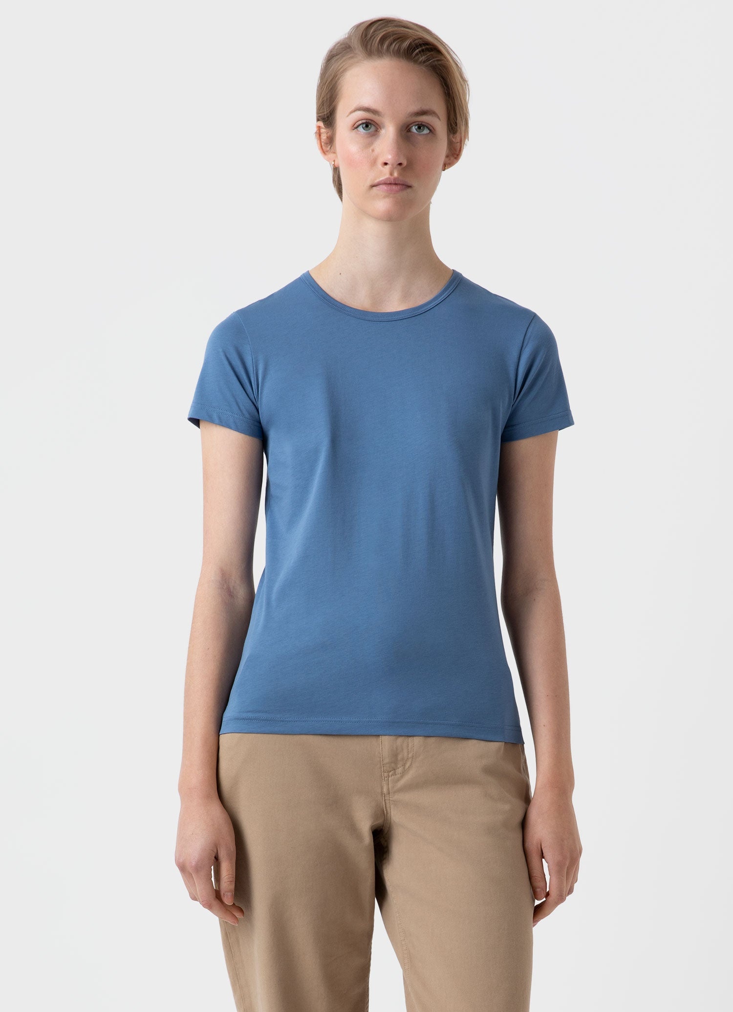 Short Sleeve Crew Neck T‑Shirt - 1