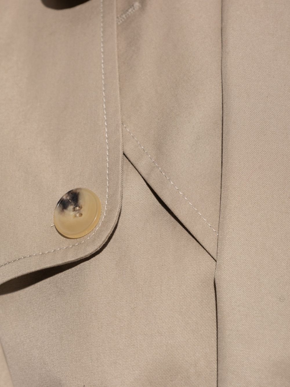 double-breasted trench coat - 5