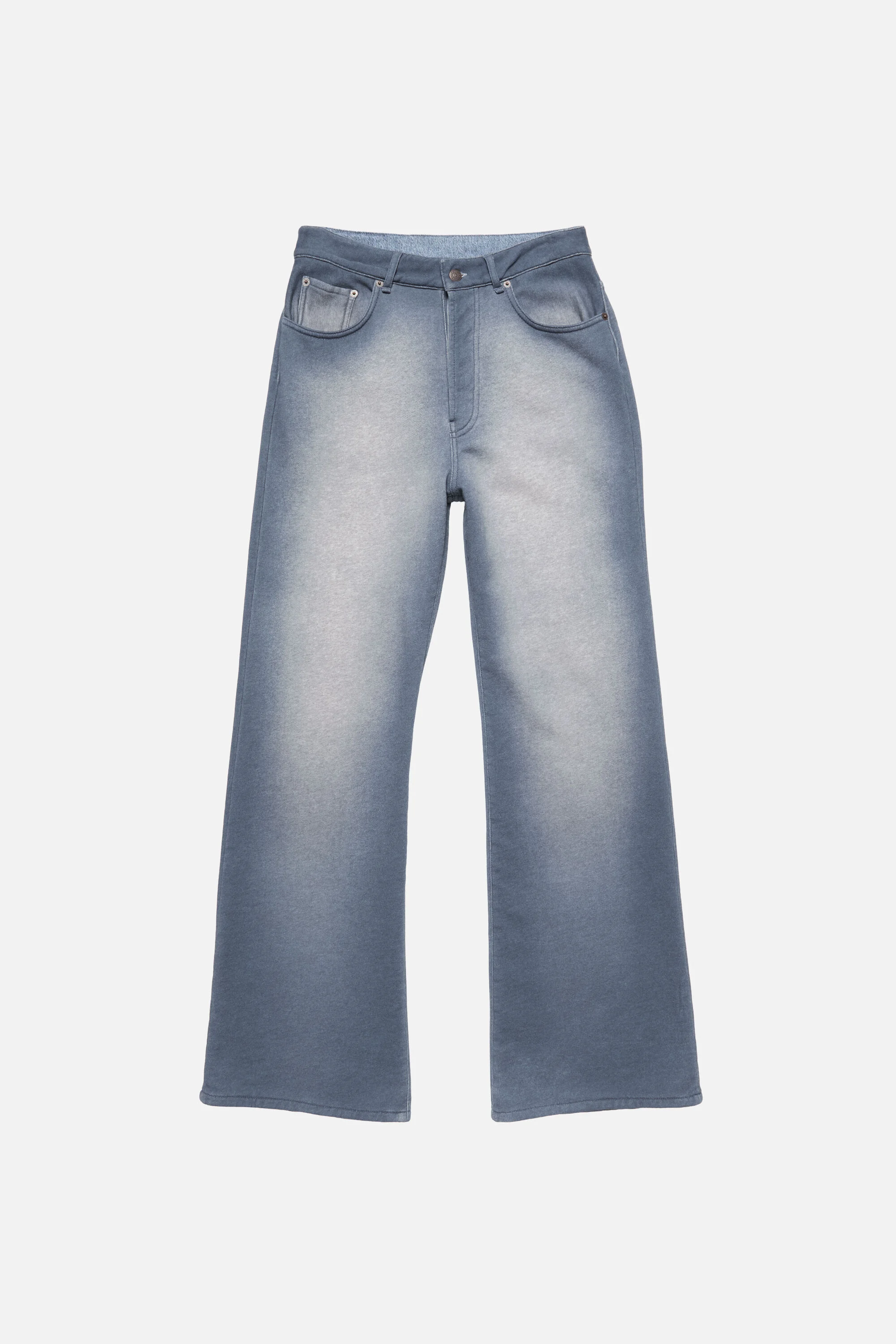 Fleece trousers - Grey Melange - 1