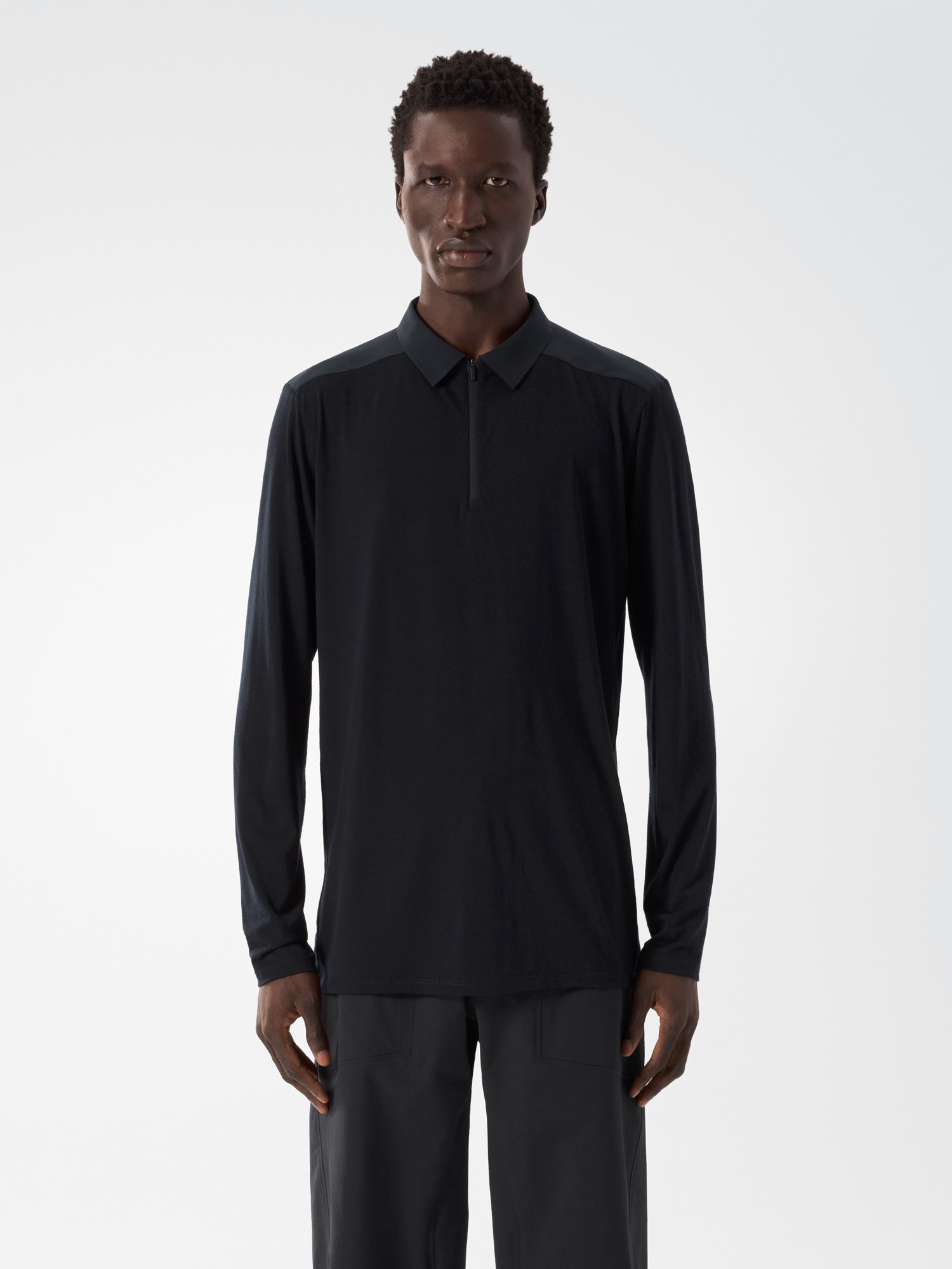 Frame Polo Shirt LS - 2