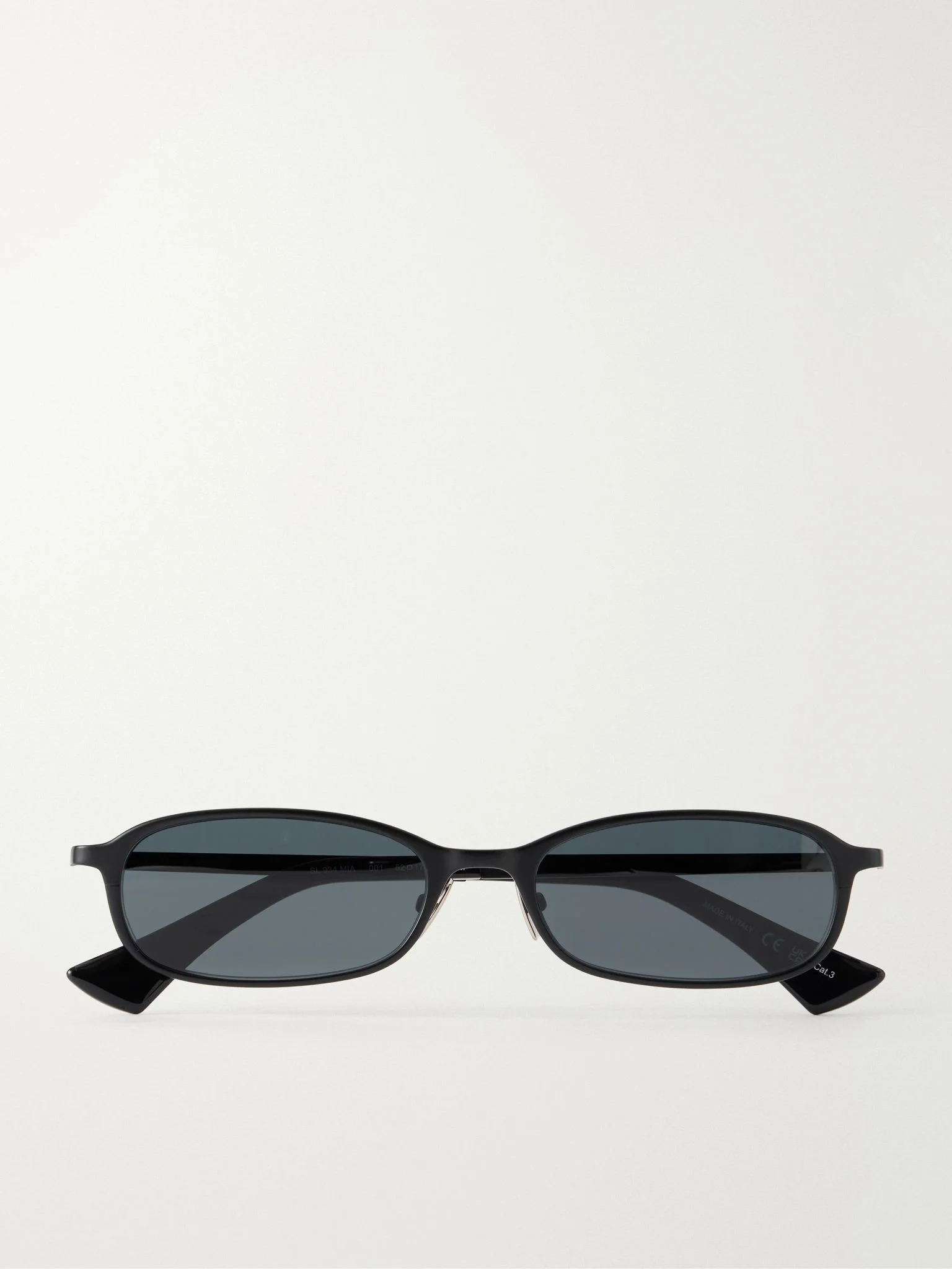 SL 934 MIA Square-Frame Metal Sunglasses Black - 1
