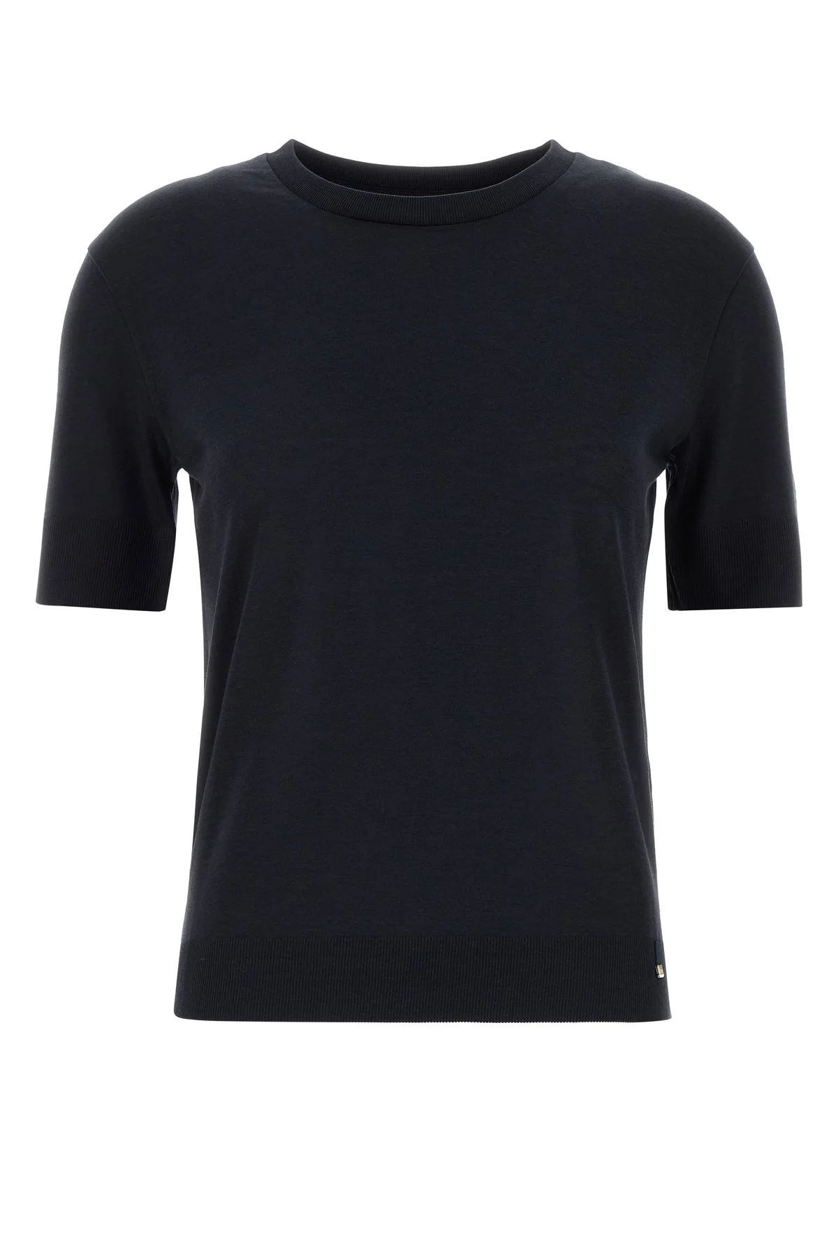 Midnight blue lyocell blend t-shirt - 1