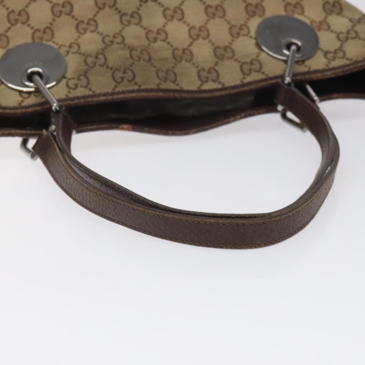 GUCCI GG Canvas Tote Bag Beige - 7