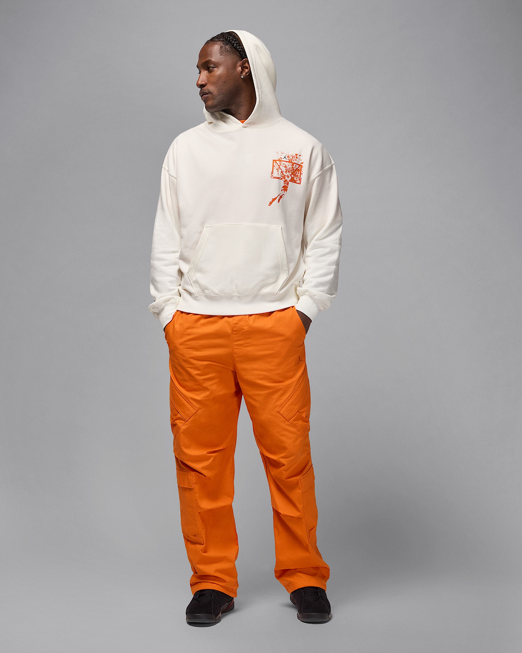 Jordan Brooklyn Men's Oversized Pullover Hoodie - 8