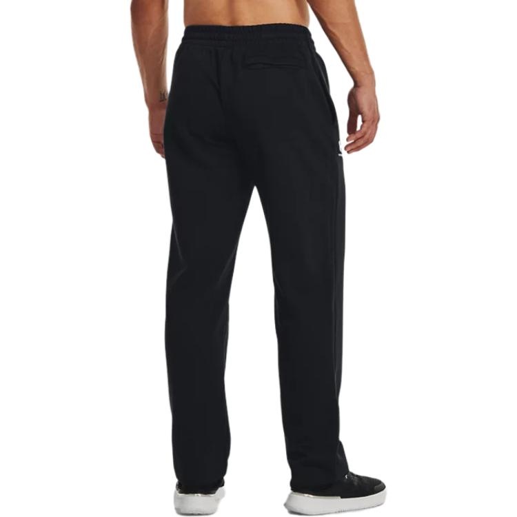 Under Armour Essential Fleece Pants 'Black' 1384034-001 - 4