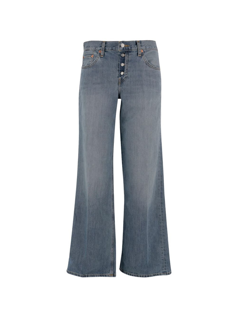 five-pocket washed jeans 1