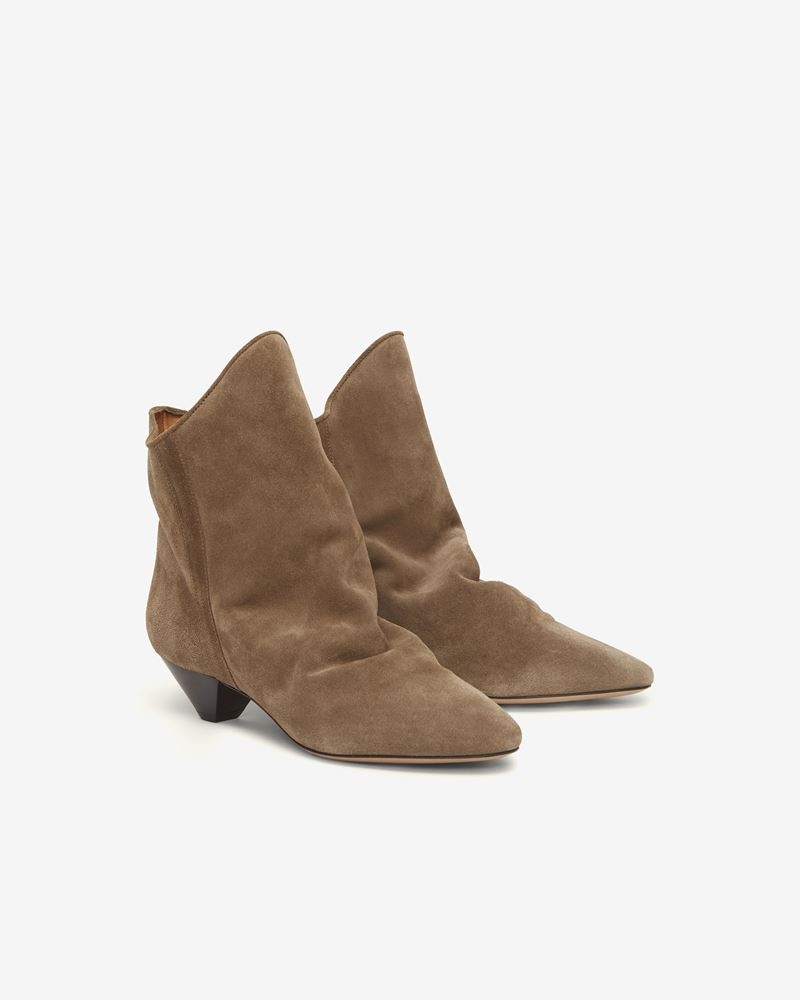 DOEY SUEDE ANKLE BOOTS - 3