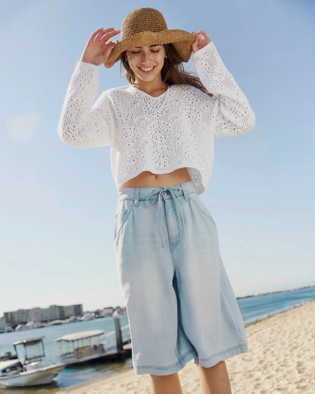 Beckham Crochet Sweater - 1