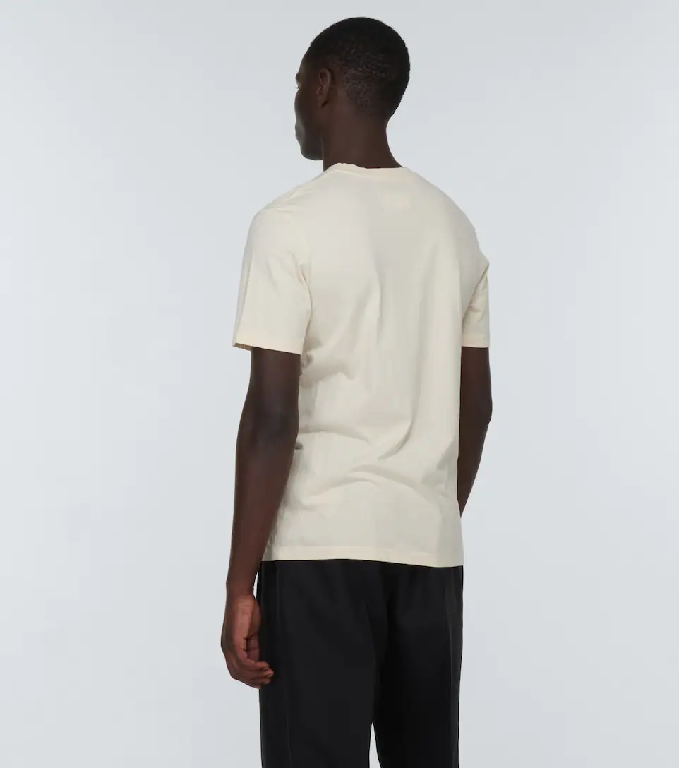 Cotton jersey crewneck T-shirt - 4