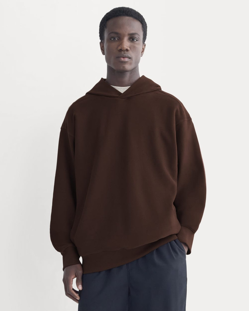 EVERLANE TWILL TERRY JACQUARD HOODIE outlook