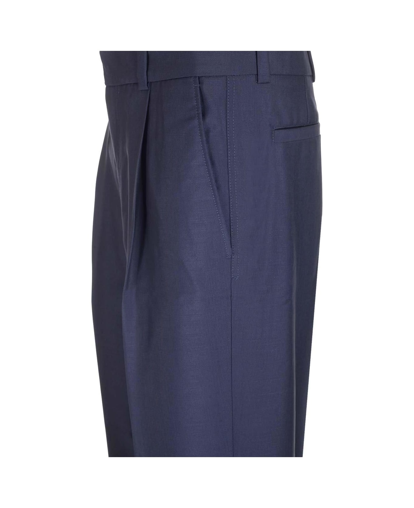 Tailored Straight-leg Trousers - 3