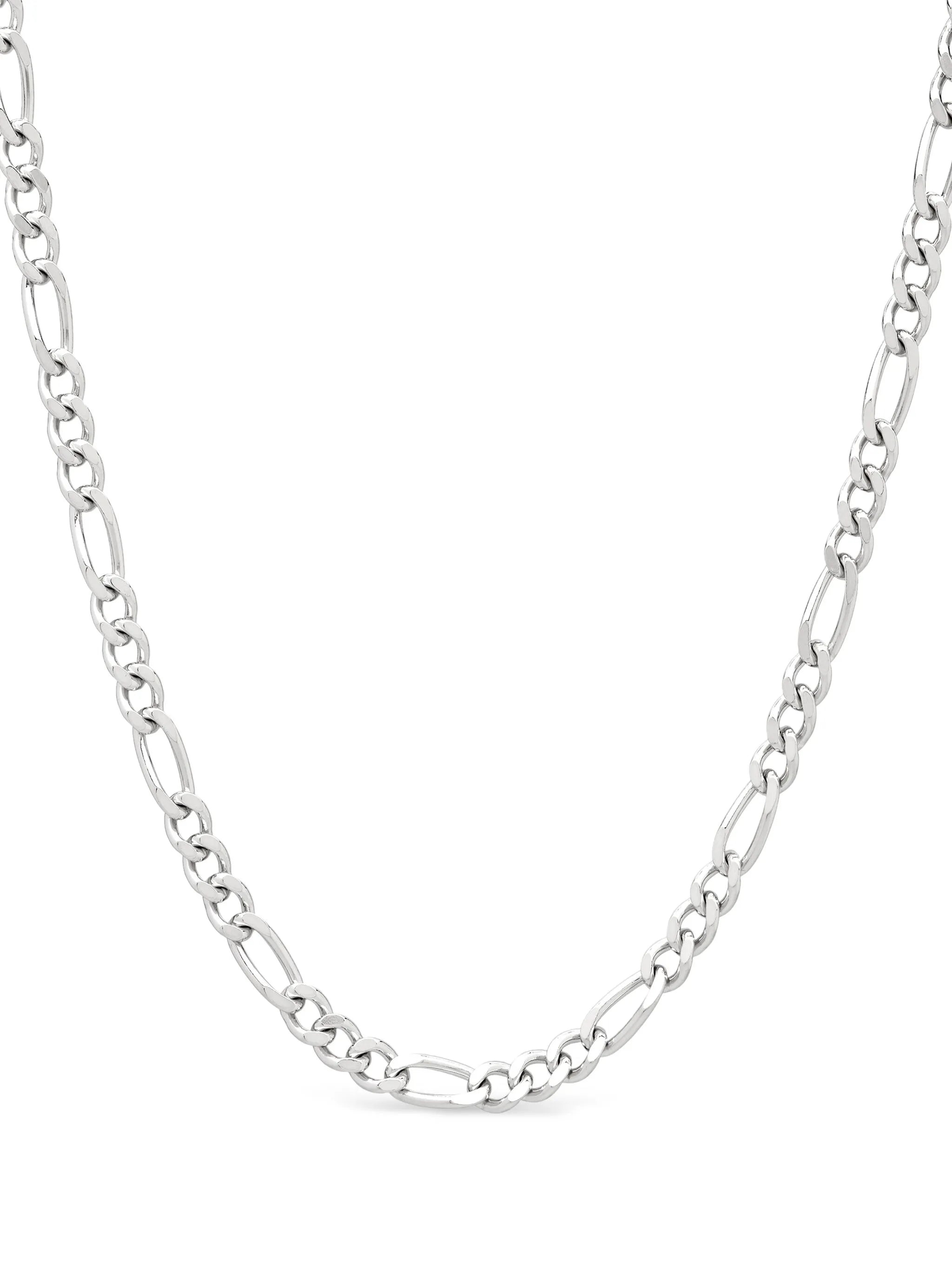 Recycled-silver Bo Chain Thick Necklace - 1